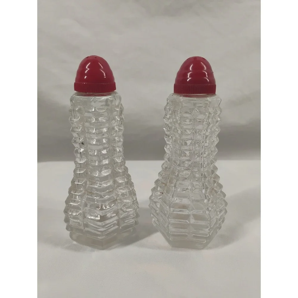 Vintage Waffle Print‎ Glass 4.25